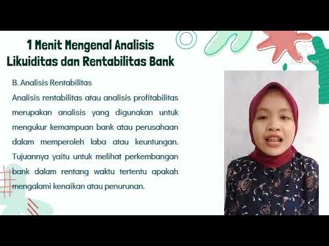 1 Menit Mengenal Analisis Likuiditas dan Rentabilitas Bank