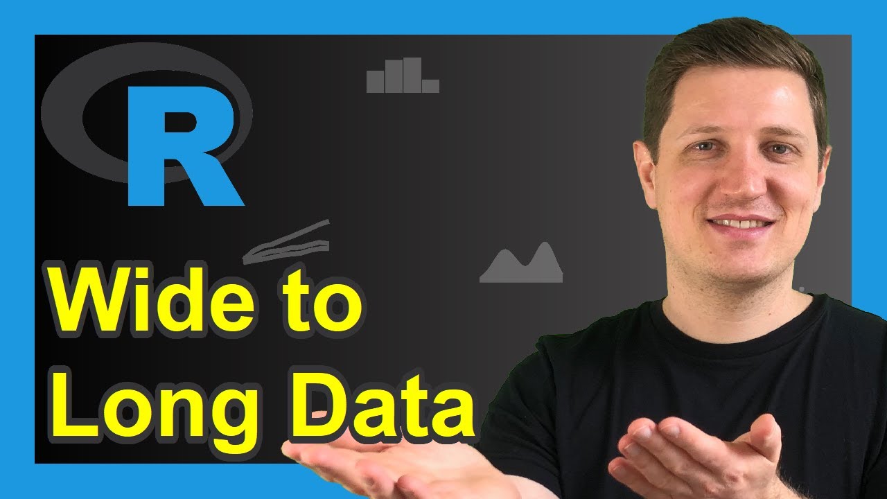 Reshape Data Frame From Wide To Long Format In R (2 Examples) | Melt  Gather Functions In Rstudio