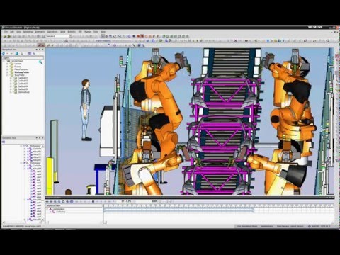 Process Simulate and TIA portal - Virtual Commissioning