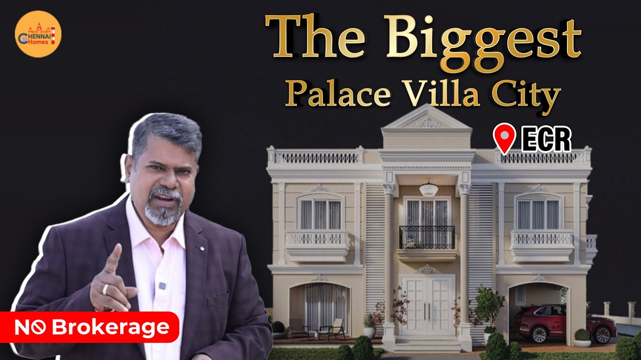 Independant villa for sale l Adityaram Palace City l ECR Chennai