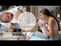 FIRST 24 HOURS WITH A NEWBORN | DAY IN THE LIFE WITH A NEWBORN | RECOVERY & POSTPARTUM BELLY