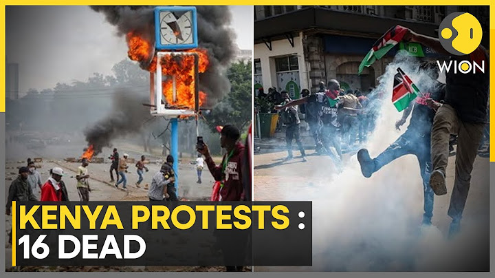 Kenya Protest: Anti-Government Protests Turn Deadly, At Least 16 Dead | World News | WION