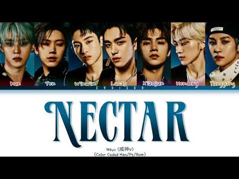 WAYV (威神V) – 'Nectar (月之迷)' (Color Coded Lyrics Chin/Pt/Rom/가사)