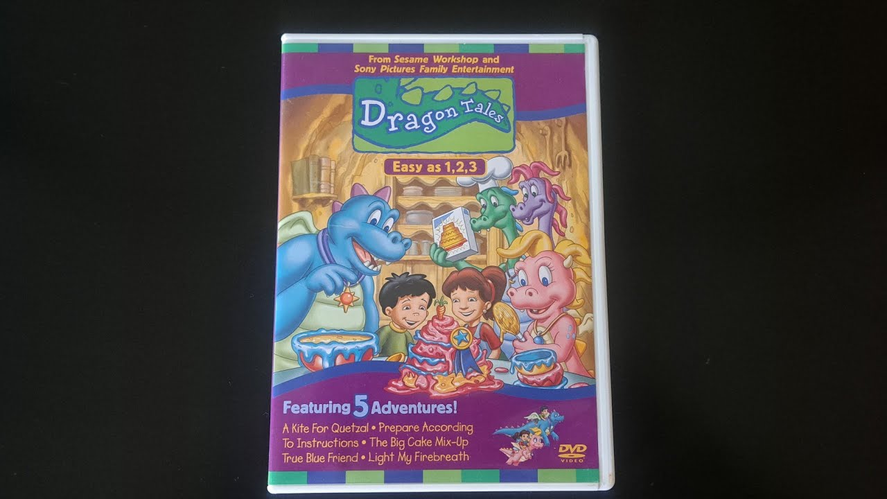 Opening/Closing to Dragon Tales: Easy As 1, 2, 3 2003 DVD (2025 Remake)