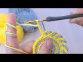 Super Easy Crochet Muhteşem Tığ İşi Örgü Bardak Altlığı ☕🥛☕how to crochet stitch 🥰Como Tejer