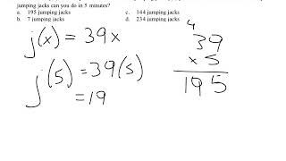 Alg 1 Unit 4 Study Guide #33