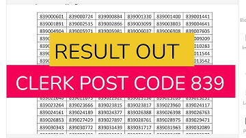 HPSSC Clerk 839 Result Out | HPSSC | HPGyaanPeeth