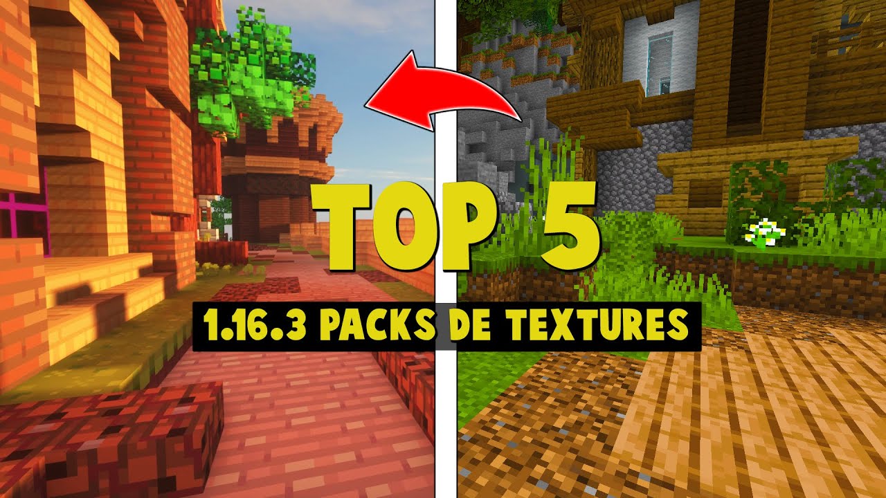 Top 5 Packs De Textures Dans Minecraft 1 16 3 Ressource Pack Minecraft Youtube