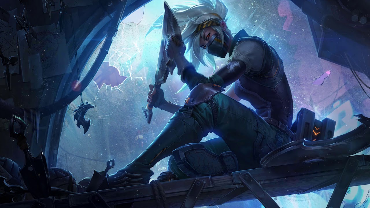 Silverfang Akali Animated Splash Art (Gümüşdiş Akali)