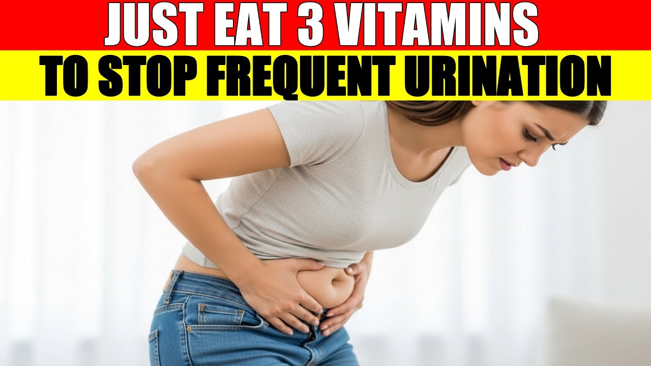 Всего 3 витамина, которые могут остановить частое мочеиспускание (никтурию)
