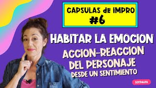 💥 Entrenamiento PARA ACTORES: acción, reacción, emoción (Teatro Físico) Capsulas de Impro Episodio 6