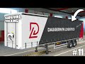 DAGGERWIN LOGISTICS LIVERY! PLUS NEW TRUCK!! - SURVIVAL TRUCKING | DAY 11