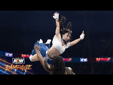 Former AEW Women’s Champ Riho takes on rising star Trish Adora! | 3/1/24, AEW Rampage