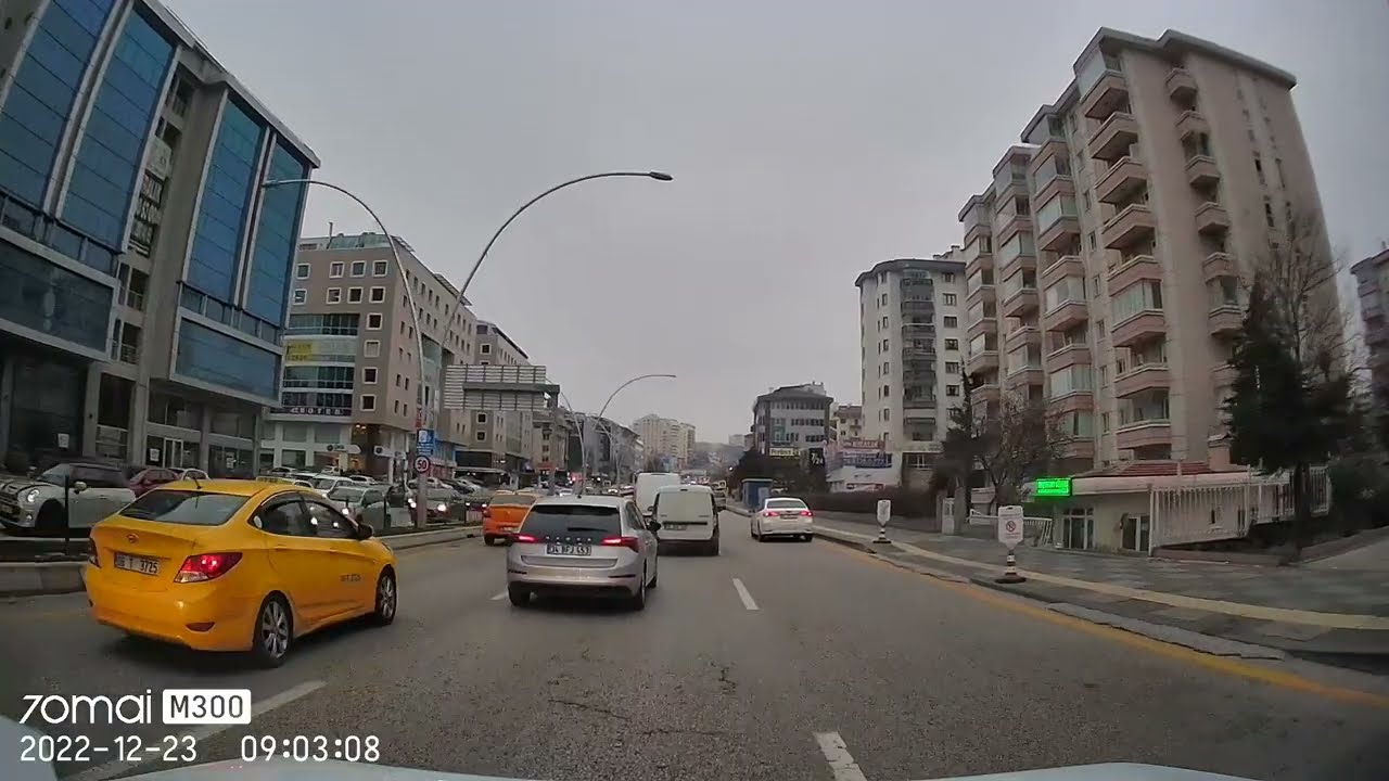 Ankara Turan Güneş Bulvarı - Yıldız, Oran, Konya Yolu Güzergahı