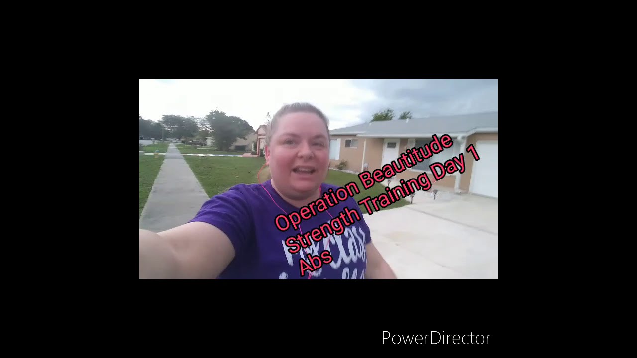 Operation Beautitude Strength Training ABS Day 1
