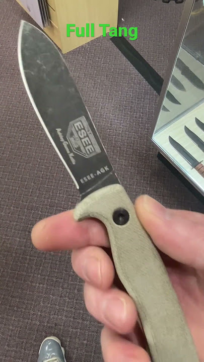 Esee AGK!!! Nice Nessmuk Blade!!!🔥🔪🇺🇸 #edc #neverquitquitting #bushcraft #1095