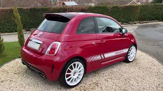 ABARTH 500 ESSESSE - RED & WHITE - 2009