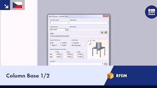 Dlubal RFEM - Column Base 1/2