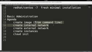Basic Openstack Administration Part 2 - Image creation, networking, cloud init, security group Profile
