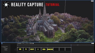 How to create a video animation with Reality Capture software