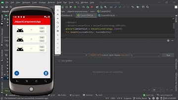 Android Studio Room Database Inspector Run Query