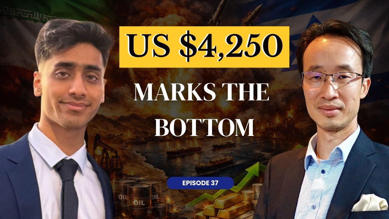 Golden Bottom Gold bottoms near US$4,250 - Brian sees buying opportunity - YouTube