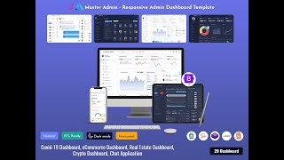 Bootstrap 5 Admin Dashboard Web App Template UI Kit – Master