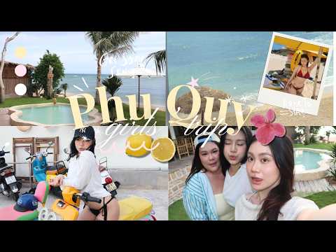 Phú Quý cùng hội chị em👙🏖️☀️ lúc đi ổn áp lúc về 6 bịch...