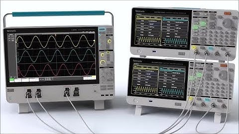 BETTER TESTING, FASTER with the Tektronix AFG31000 Arbitrary Waveform Generator