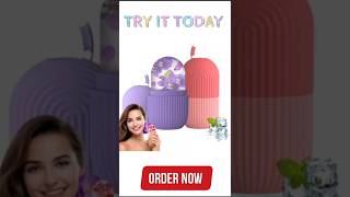 ❄️ Instant Glow Secret! Facial Ice Roller Magic 😍 #shorts #shortvideo #shortsfeed #trending #viral