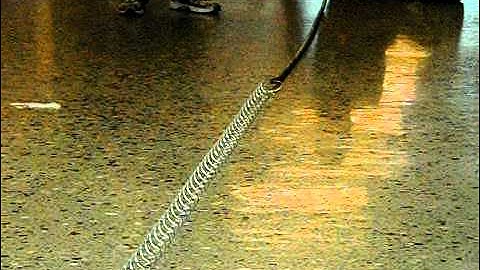 wave reflection at a medium boundary