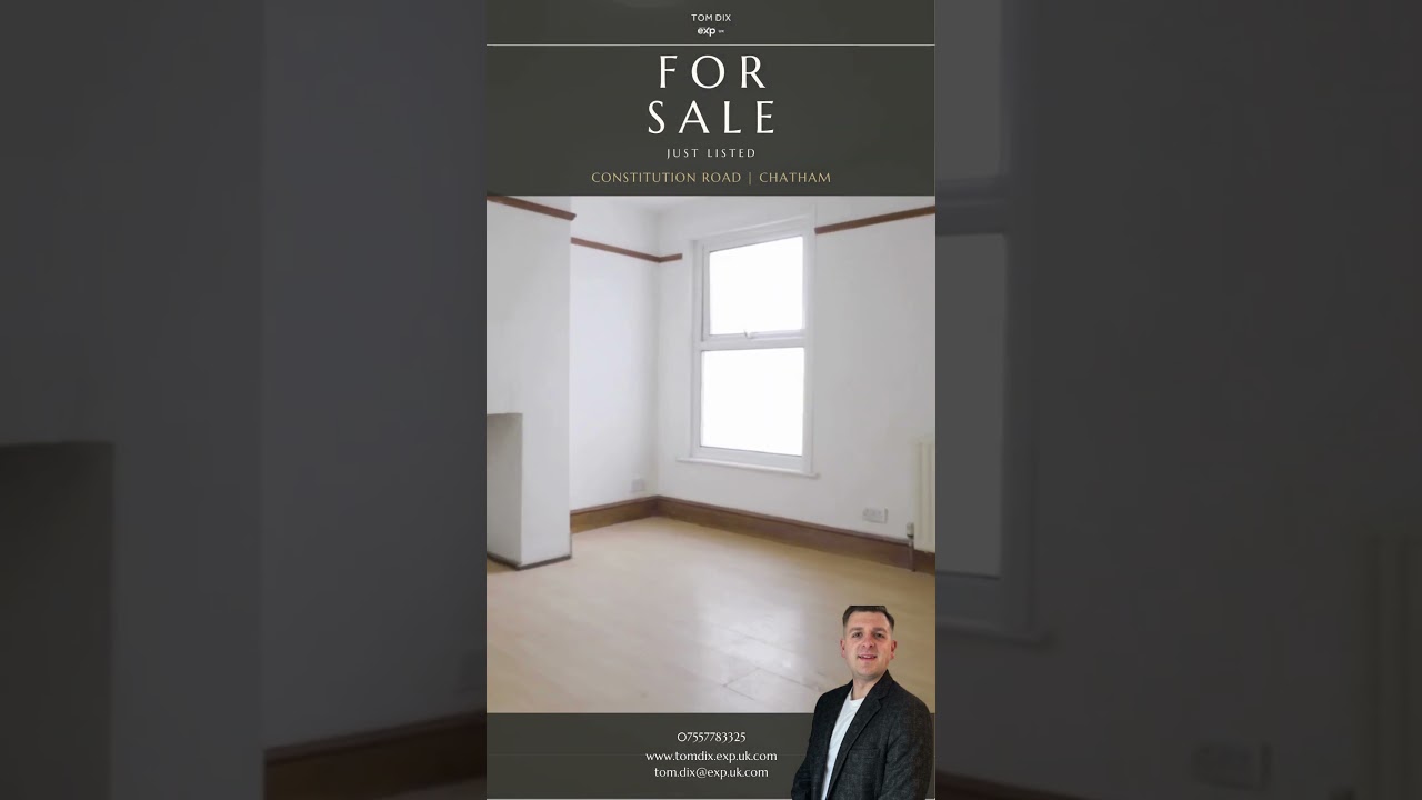 LAUNCHING TO THE MARKET FOR SALE LATER TODAY 🚀📍 Constitution Road, Chatham ME5 