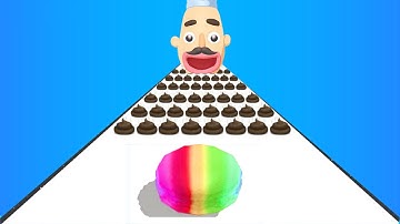 ASMR Gameplay iOS,Android Channel Flying Cut, Twerk Race, Bounce Big SZC183