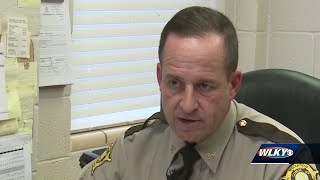 Protesters call on Breckinridge County sheriff to resign after second DUI