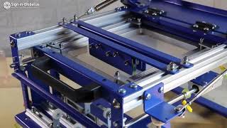 The Operation Video for Manual  Cylindrical  Screen Printing Presses