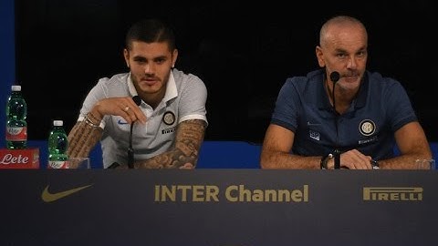 Live! Conferenza stampa Stefano Pioli & Mauro Icardi prima di Inter-Milan 13.04.2017 13:00CEST