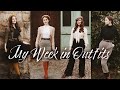 My week in outfits 2  vintage fashion inspo