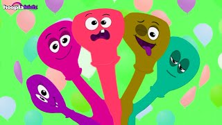 Happy Family   Finger Family   Balloon Finger Family Intro Logo   Effects