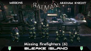 Batman: Arkham Knight All Firefighters Locations Bleake Island