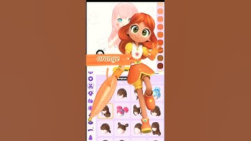 How to make Orange rainbow Bubblegum in BUD #budcreate #budgame @budcreate #avatarworld #cosplay