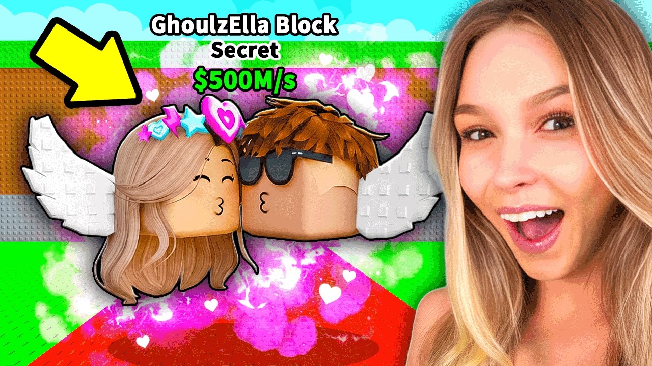 I Gave My CRUSH Her Own Lucky Block! (Steal A Brainrot)