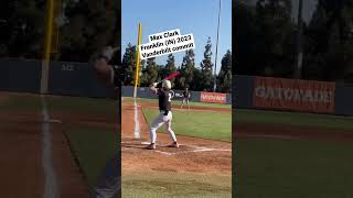 Vanderbilt Commit Max Clark Hitting a Triple in Area Code Games #shorts #baseball #prospects