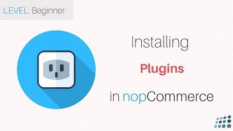 nopCommerce. Installing a plugin