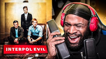First Time Listening To Interpol - Evil (Official Video)