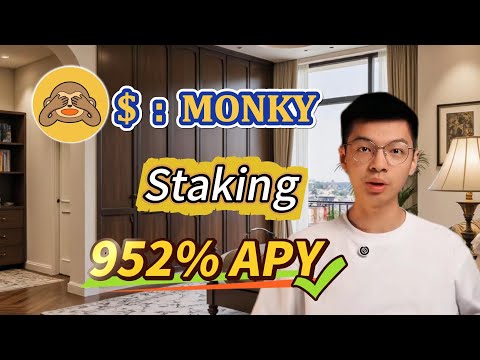 💸 Gue staking MONKY dan dapet 540 USDT dalam 24 jam – Passive income mudah 900%+ APY! 🚀