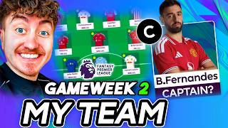 CAN BRUNO BE TRUSTED WITH THE CAPTAINCY?! 😬 | MY GW2 FPL TEAM | Fantasy Premier League 2026/27 screenshot 2