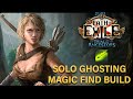 [ Poe 3.22 ] Caustic arrow magic find! solo ghosting viable. No headhunter???
