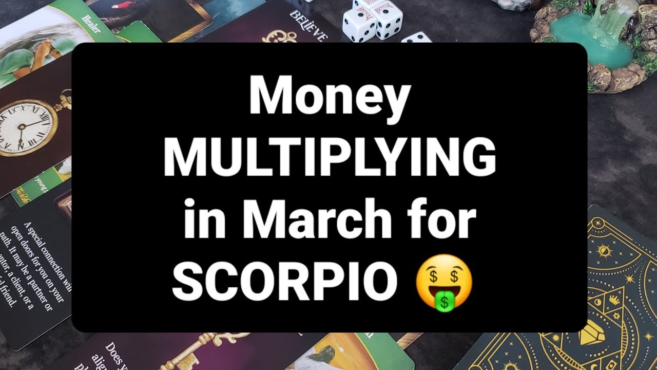 В марте деньги Скорпиона будут УМНОЖАТЬСЯ! 💵