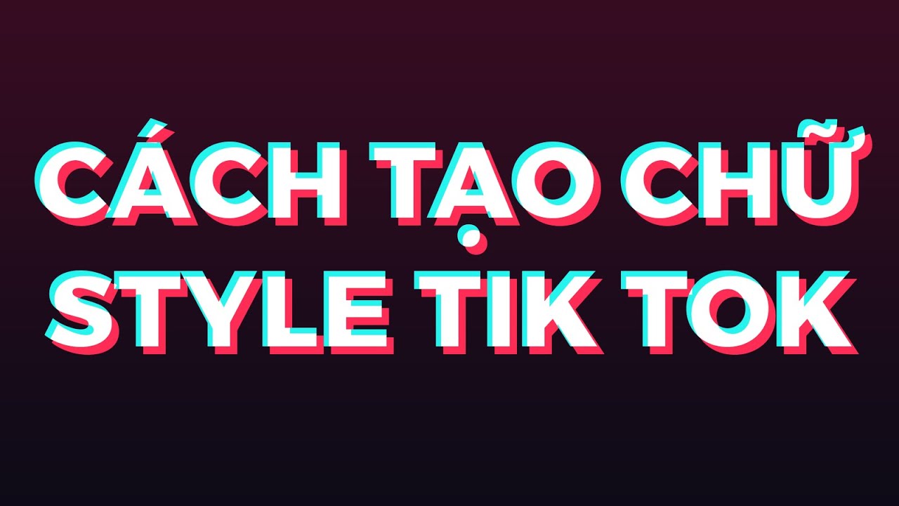 Tải ngay 500+ font chữ tiktok đẹp Dành cho video của bạn