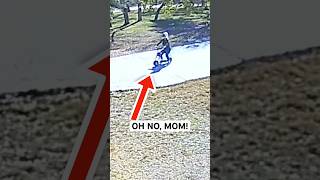 Mom Crashed My Antic Mini Bike
